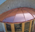 Copper Bay Window Canopy